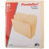Pendaflex® Letter Size Manilla File Folders Perspective: Main