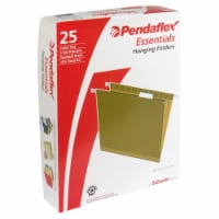 Pendaflex Essentials Letter Size Hanging 5-Tab File Folders
