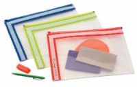 Pendaflex Easy Label Poly Zip Letter Size Envelope - Assorted Perspective: Main