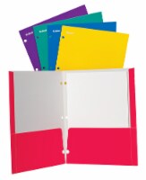 Oxford® Brights Letter Size Twin Pocket Folder - Assorted Perspective: Main