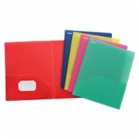 Oxford® Durable Poly Portfolio Folder Perspective: Main