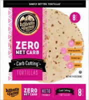La Tortilla Factory Carb Cutting Zero Net Carb Soft Taco Tortillas