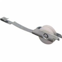 Prime-Line 1 in. Dia. x 1/4 in. L Plastic/Steel Spring Tension Roller Assembly 2 pk - Total