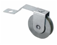 Prime-Line 1 in. Dia. x 1/4 in. L Steel Spring Tension Roller Assembly 2 pk - Total Qty: 1;