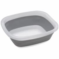 Progressive CDT-1 Quart Medium Collapsible Tub- Grey & White