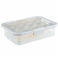 Progressive International Collapsible Egg Carrier - White Perspective: Main