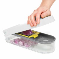 Progressive 6752125 Prepworks Gray & White Plastic Food Chopper - Case of 3