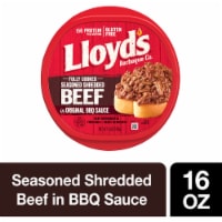 Lloyd's Original BBQ Sauce Seasoned Shredded Beef