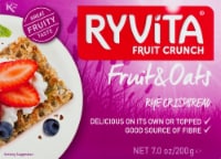 Ryvita Fruit Crunch Fruit & Oats Rye Crispbread Perspective: Main