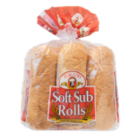 Turano® Soft Sub Premium Hoagie Rolls Perspective: Main