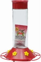 Perky-Pet Glass Red Hummingbird Feeder with Nectar