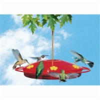 Perky Pet Red Plastic Oasis Hummingbird Feeder