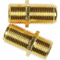 RCA In-Line Feed-Through Coax Connector (2-Pack) VH66R