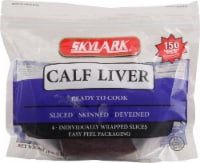 Skylark Calf Liver Slices 4 Count Perspective: Main
