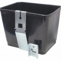 Mallory Squeegee Bucket,2 gal,Black  885
