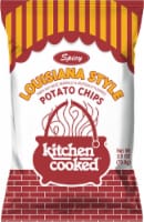 Kitchen Cooked Spicy Louisiana Style Potato Chips Perspective: Main