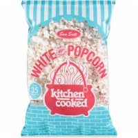 Kitchen Cooked Sea Salt Air Popped White Popcorn Perspective: Main