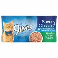 9Lives Meaty Pate Super Supper Wet Cat Food Perspective: Main