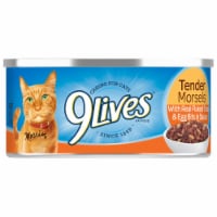 9Lives Tuna & Egg Bits in Sauce Wet Cat Food Perspective: Main