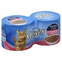 9Lives™ Meaty Pate Seafood Platter Cat Food Perspective: Main