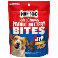 Milk-Bone® Peanut Buttery Bites Peanut Butter Dog Treats Perspective: Main