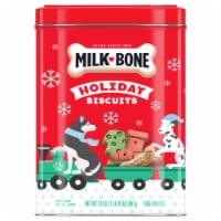 Milk-Bone Holiday Tin Dog Snack Biscuits Perspective: Main