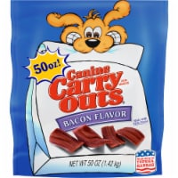 Canine Carry Outs Bacon Flavor Dog Snacks Perspective: Main