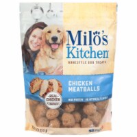 Milo's Kitchen Chicken Meatballs Home-Style Dog Treats
