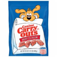 Canine Carry Outs® Beef Flavor Dog Snacks Perspective: Main