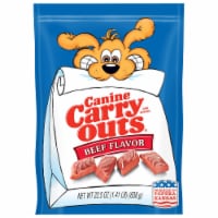 Canine Carry Outs® Beef Flavor Dog Snacks Perspective: Main
