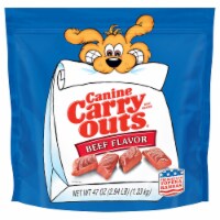 Canine Carry Outs Beef Flavor Dog Snack