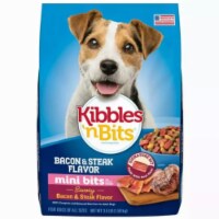 Mini Bits Bacon & Steak Flavor, Dry Small Breed Dog Food