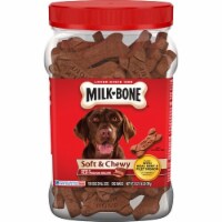 Milk-Bone Soft & Chewy Beef & Filet Mignon Recipe Dog Treats Case
