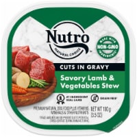 NUTRO Adult Gravy Savory Lamb & Vegetables Stew Recipe Natural Grain Free Wet Dog Food Perspective: Main