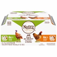 Nutro Perfect Portions Grain Free Real Turkey and Chicken Cuts in Gravy Adult Wet Cat Food Perspective: Main