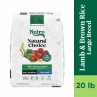 Nutro Natural Choice Large Breed Adult Dry Dog Food Lamb and Brown Rice Recipe Perspective: Main