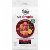 Nutro So Simple Beef Adult Dog Food 4 lb Kroger