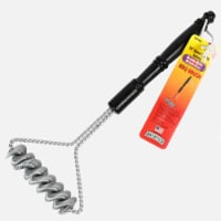 BrushTech 16 Quad Spring Safety Double Helix Bristle Free BBQ Grill Brush B410C