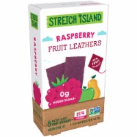 Stretch Island® Raspberry Flavored Fruit Leathers Perspective: Main
