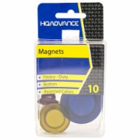 HQ Advance Heavy Duty Button Magnets Perspective: Main
