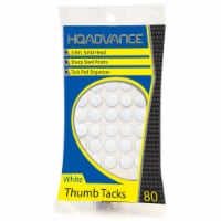 HQ Advance Thumbtacks - White Perspective: Main