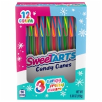 Sweetarts Tangy Fruity Flavored Candy Canes