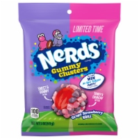 Nerds® Limited Time Grape Strawberry Blitz Gummy Glusters Perspective: Main