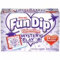 Fun Dip Lik-M-Aid Mystery Flavor Valentine Candy & Card Pouches 24 Count Perspective: Main