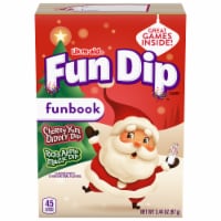Fun Dip Cherry Yum Diddly Dip & Razz Apple Magic Dip Holiday Fun Book
