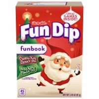 Fun Dip® Cherry Yum Diddly Dip & Razz Apple Magic  Holiday Fun Candy Book Perspective: Main