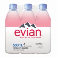 Evian® Natural Spring Bottled Water