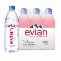 Evian® Natural Spring Bottled Water