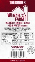 Wenzel's Farm Naturally Smoked Sausage Perspective: Main