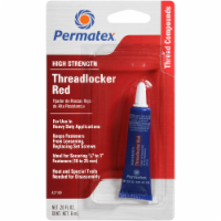 Permatex® High Strength Threadlocker Red Perspective: Main